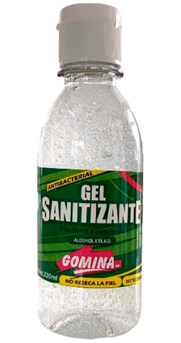 Gel antibacterial Gomina 72% alcohol 220 gr