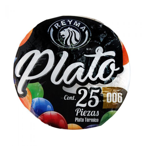 plato termico 006 de 25 pzs