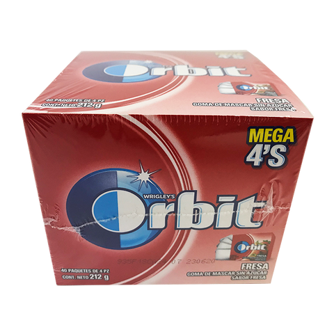 CHICLE ORBIT FRESA 24/40 NUEVO