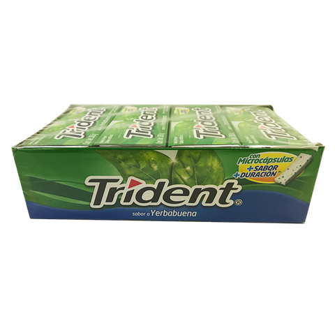 Trident 18´s yerba buena 12 pzs