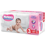 HUGGIES T-3 NIÑA 5/40 ULTRA CONFORT NUEVO