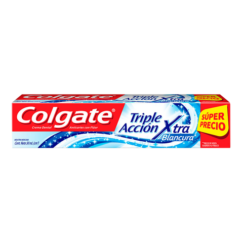 Colgate Extra Blancura 500 ml Triple Accion