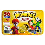 Monedas barcel blister 56pz