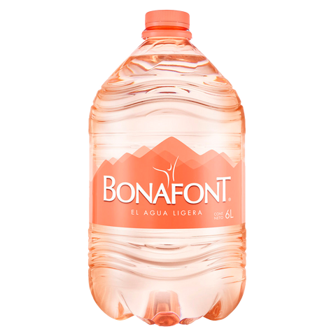 Agua Bonafont 6 lts