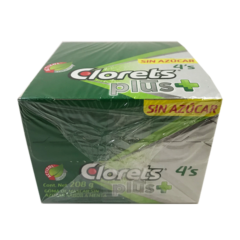 CLORETS PLUS NUEVO 4' S 40PZ