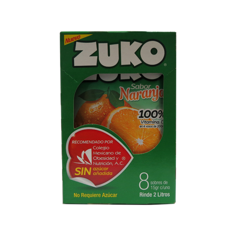 Zuko naranja 8x15gr