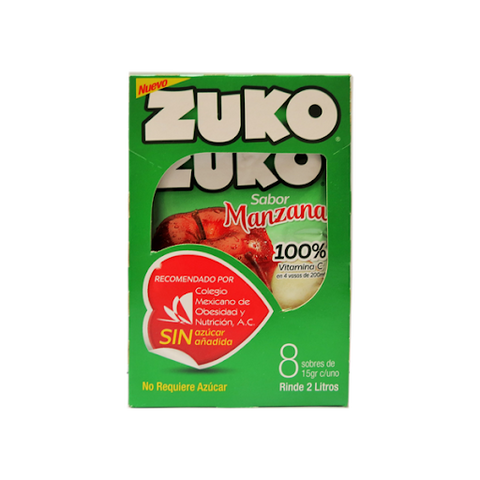 Zuko manzana 8x15gr